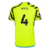 Camisa de time de futebol Arsenal Benjamin White #4 Replicas 2º Equipamento 2023-24 Manga Curta